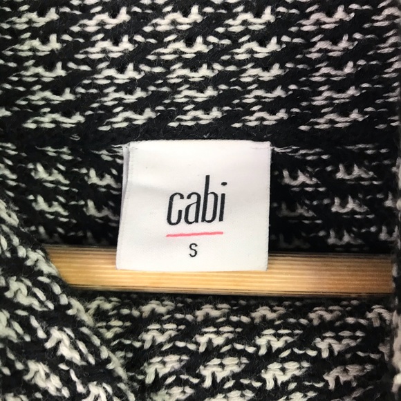 CAbi 3167 Small Fergie Turtleneck Sweater Split - Picture 10 of 11